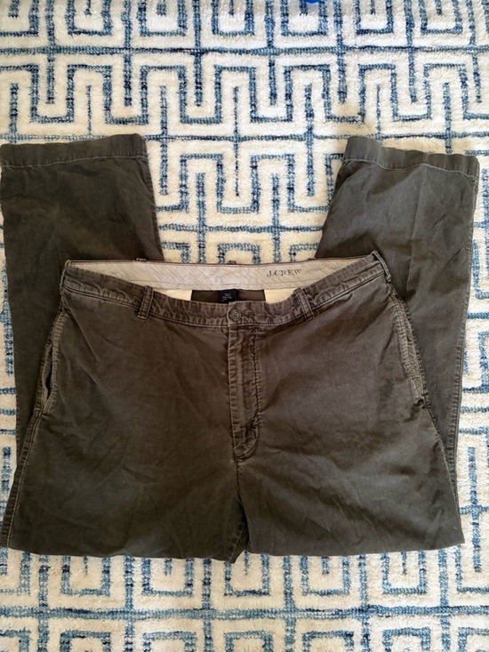 Vintage Other - Vintage J.Crew Men Pants Olive Green Casual Chinos